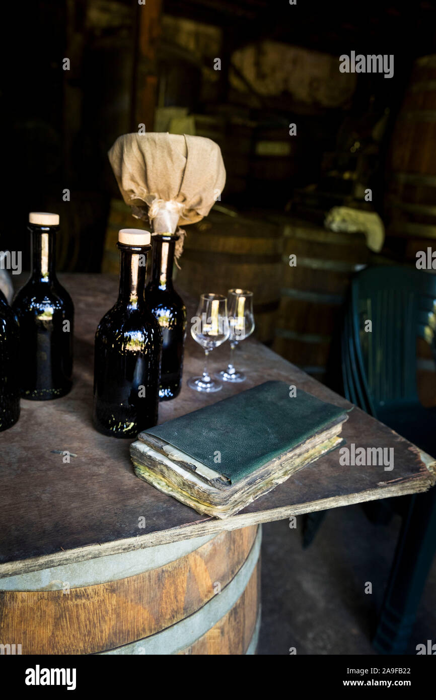 Habitation la Favorite, rum distillery, recipe book of the grandfather, distillation with steam