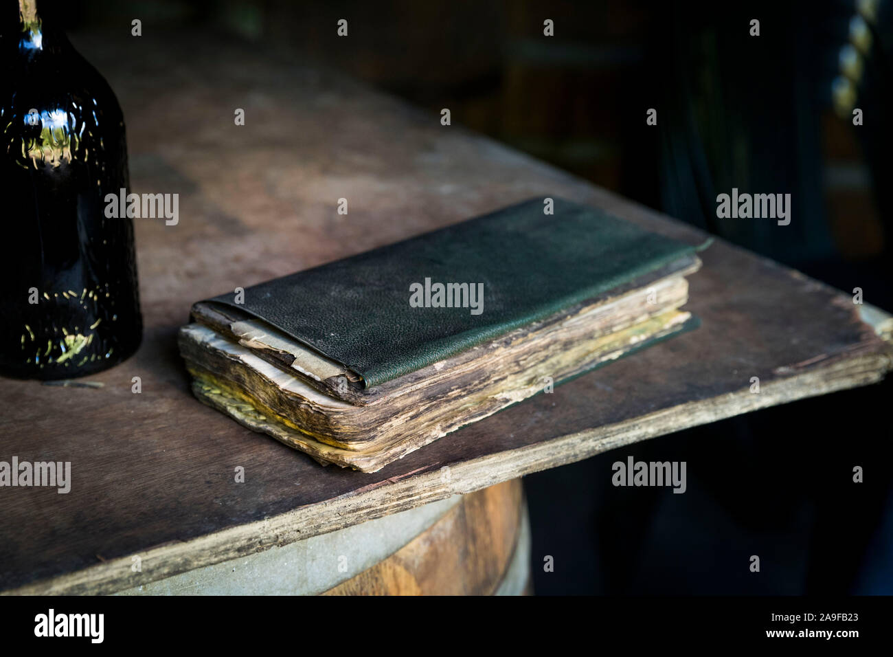 Habitation la Favorite, rum distillery, recipe book of the grandfather, distillation with steam