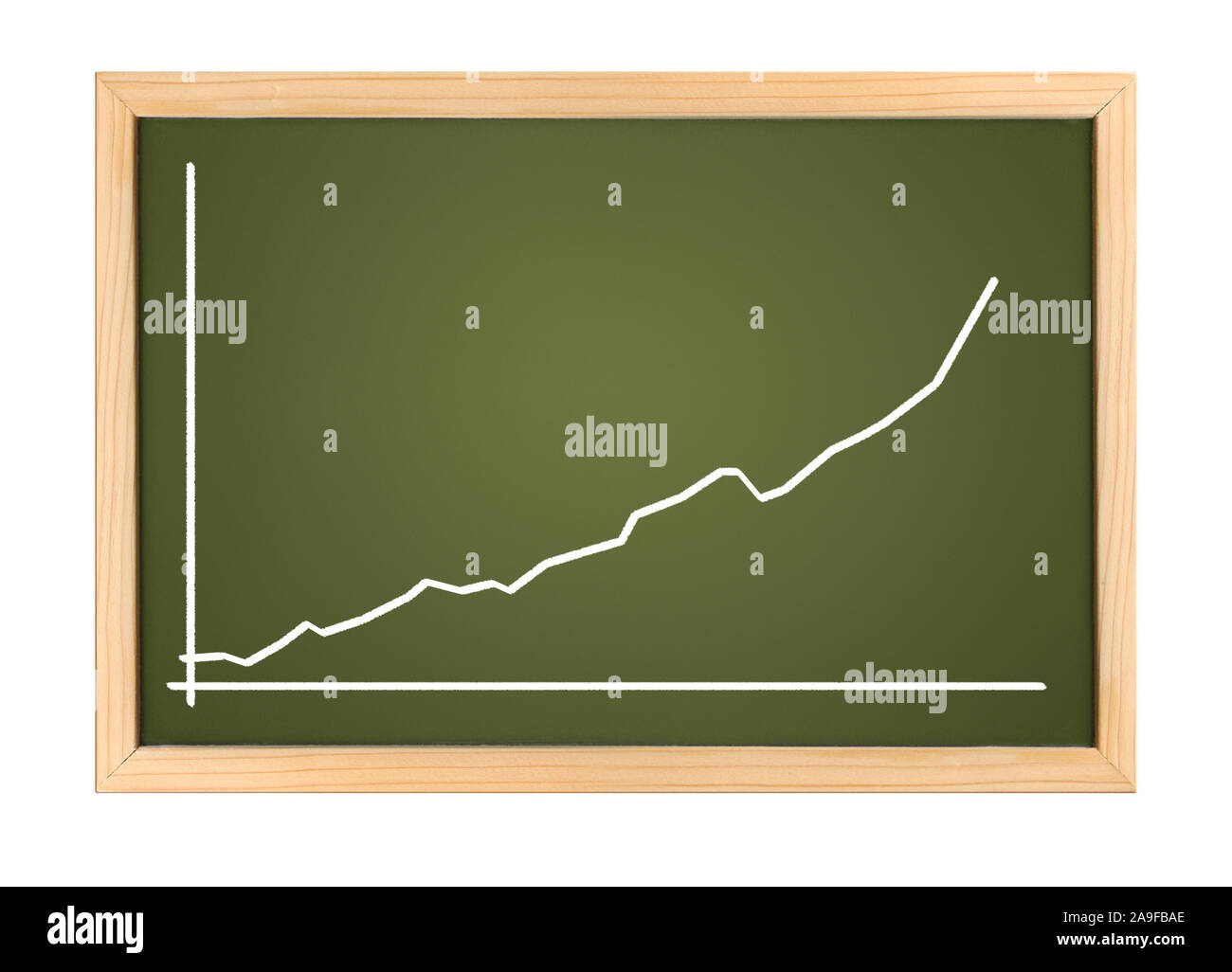 An illustration of a chalk board chart Stock Photo Alamy