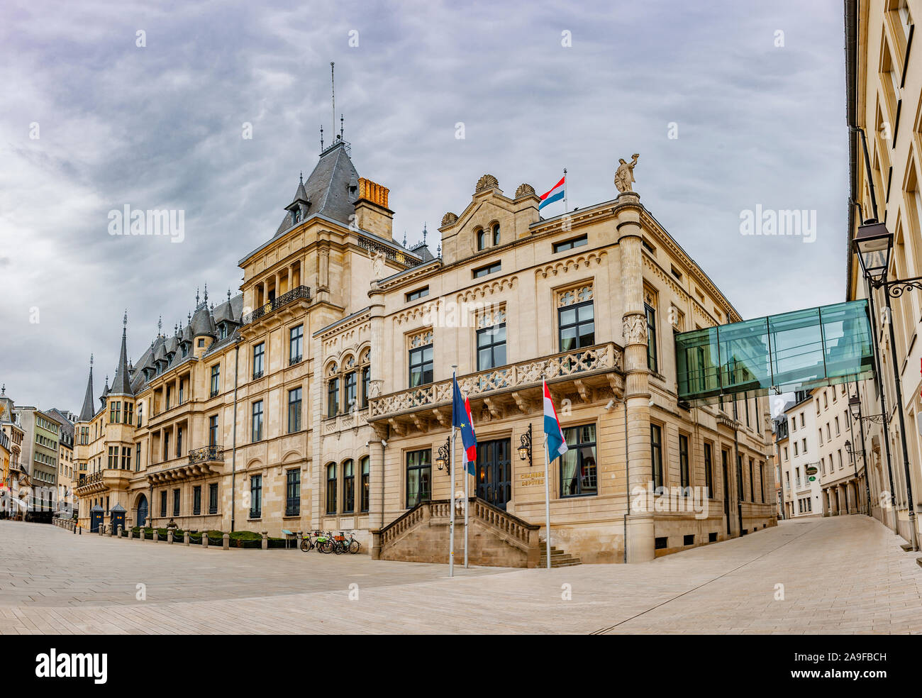 Palais Luxembourg city Stock Photo