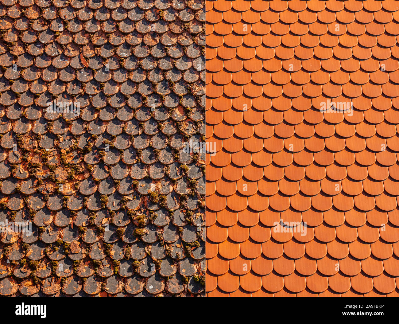 Before and after house renovation hi-res stock photography and images