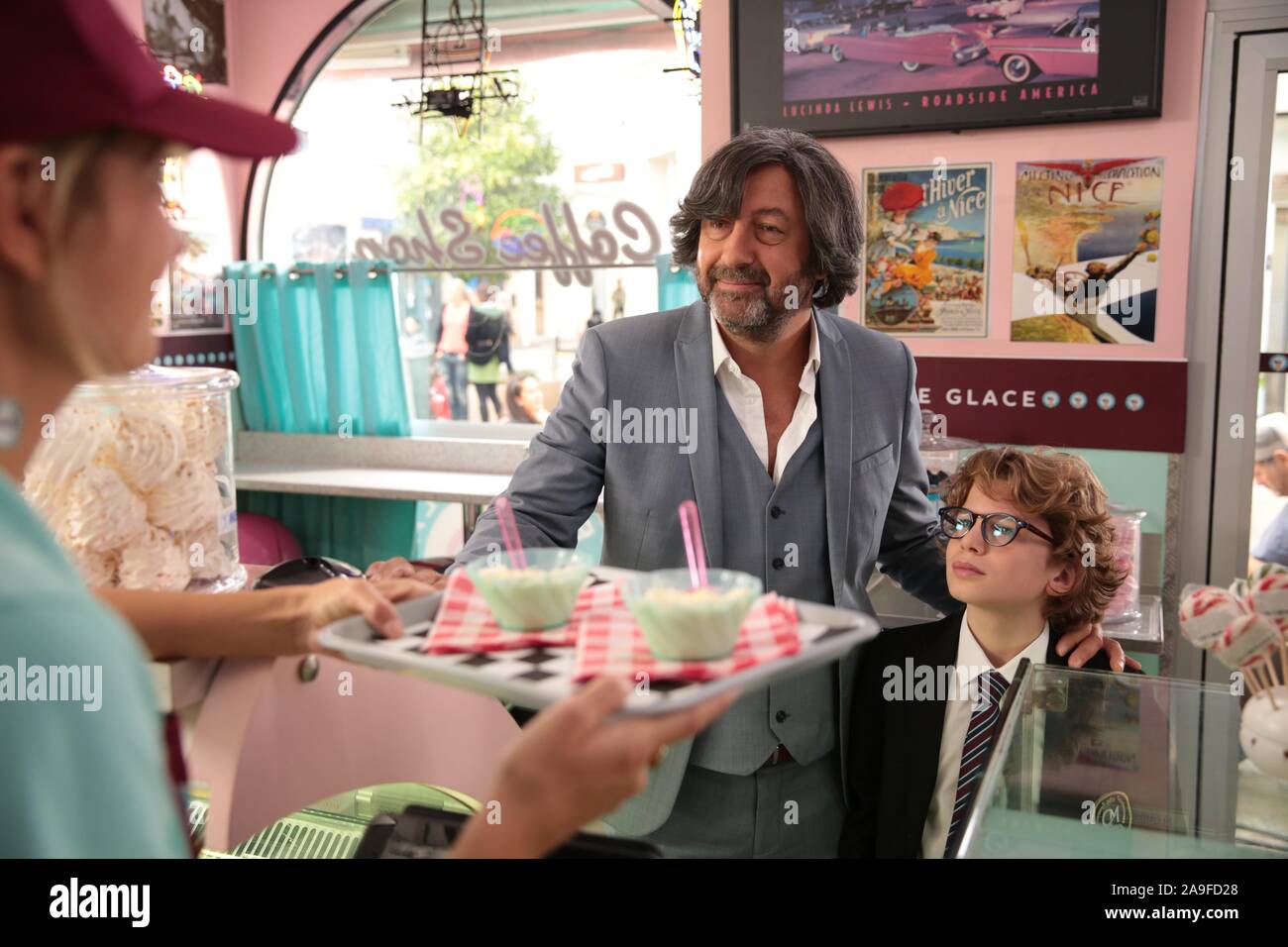 KAD MERAD and LEOPOLD MOATI in JUST A GIGOLO (2019), directed by