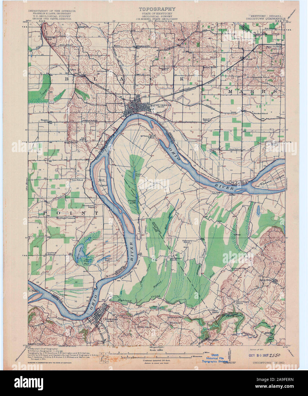 Uniontown map hires stock photography and images Alamy
