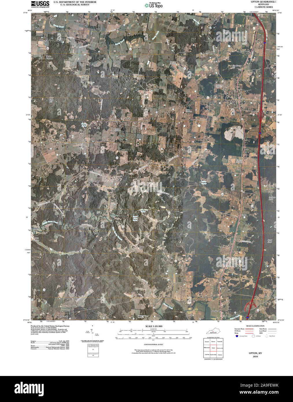 Upton map hires stock photography and images Alamy