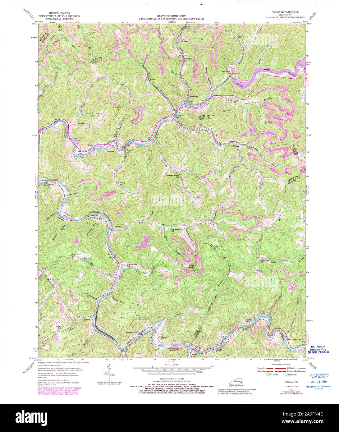 Vicco map hires stock photography and images Alamy