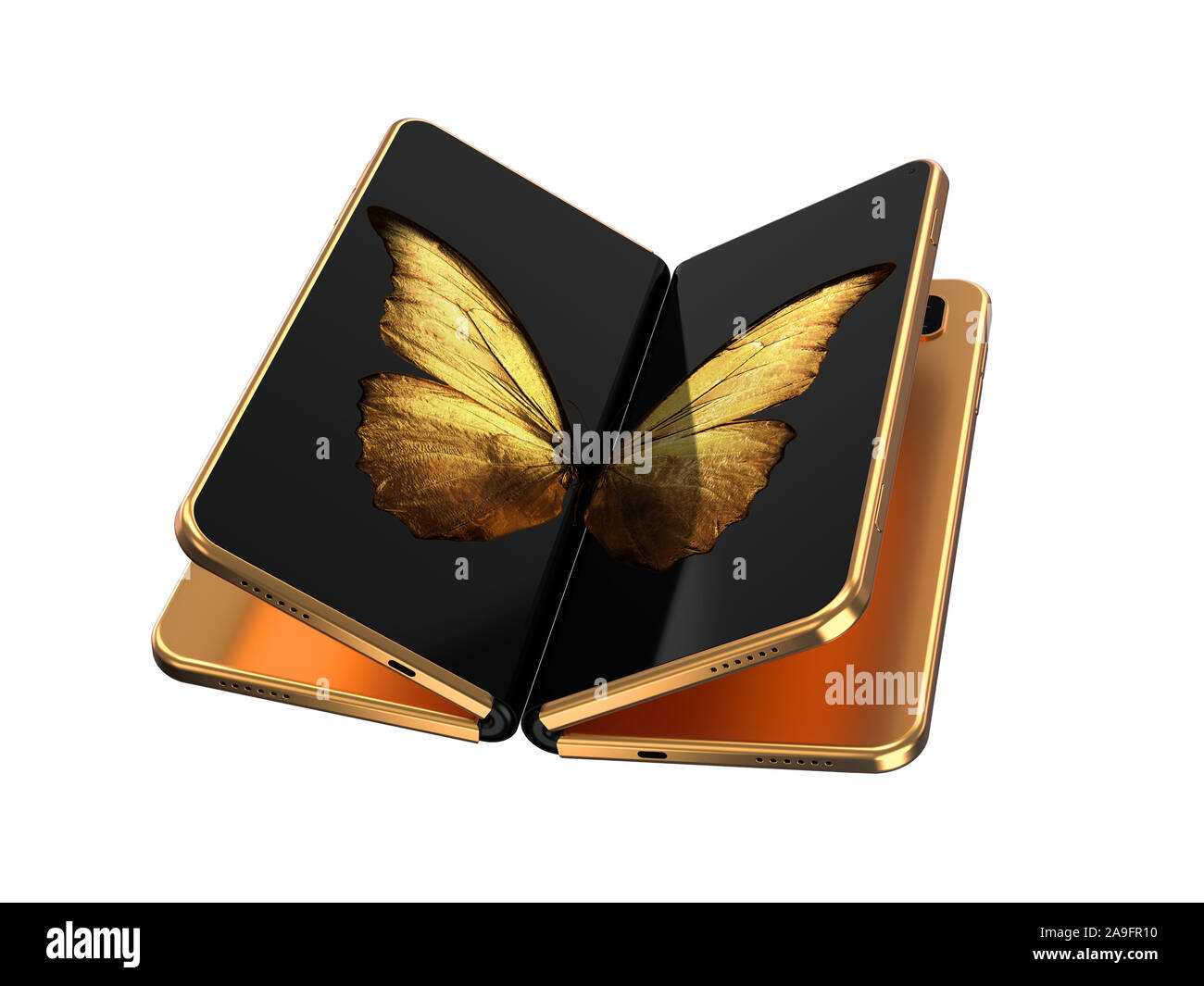 Golden butterfly hi-res stock photography and images - Alamy