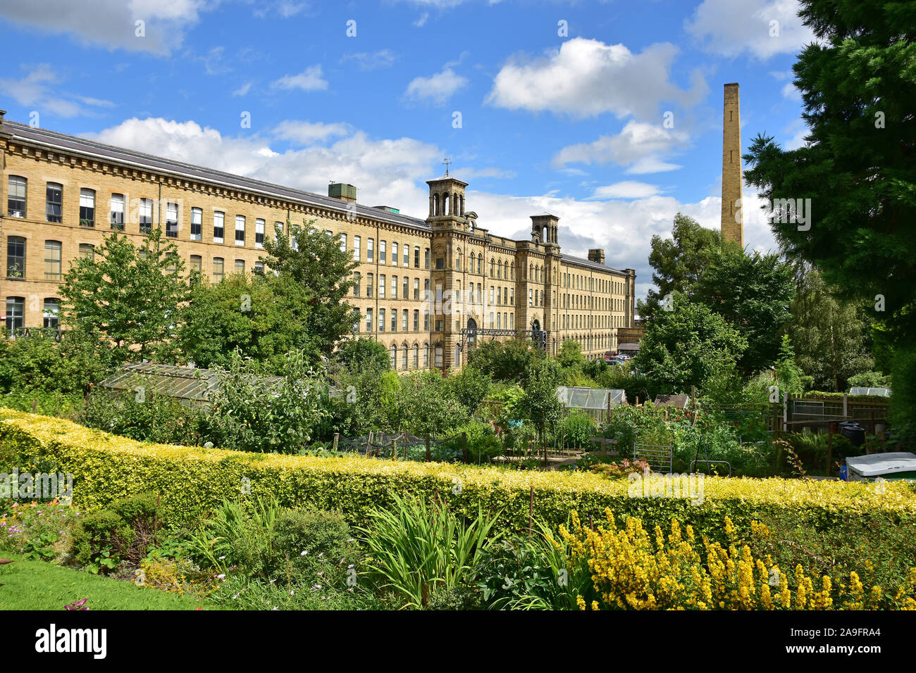Salt's mill, Saltaire, West Yorkshire Stock Photo Alamy