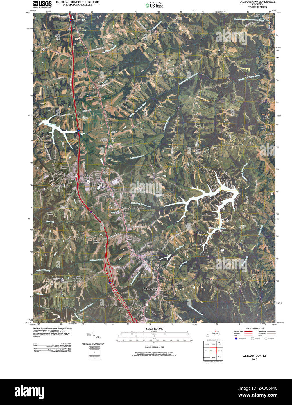Map of williamstown Cut Out Stock Images & Pictures Alamy