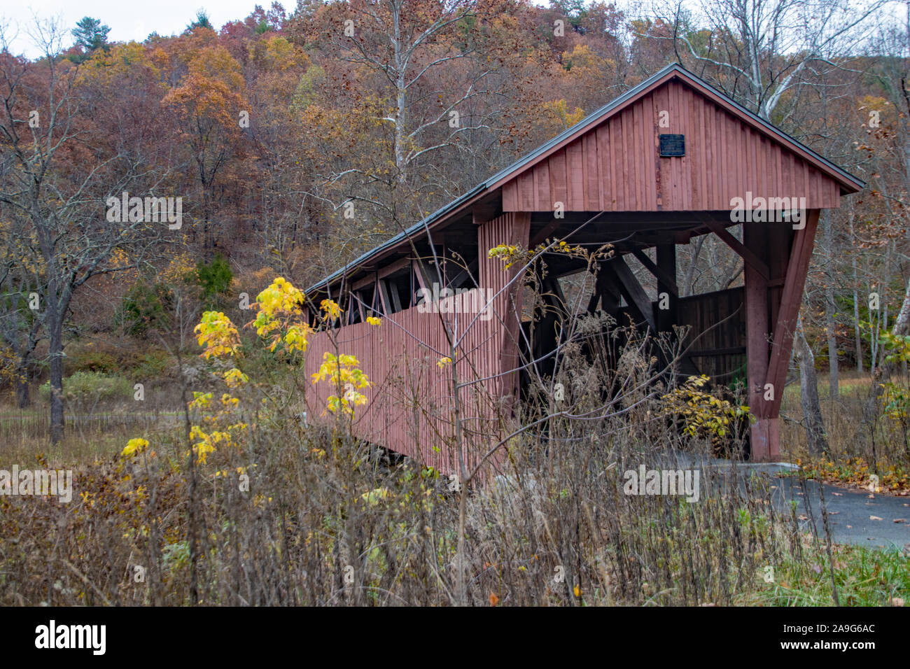 Covered Bridges of West Virginia Stock Photo Alamy