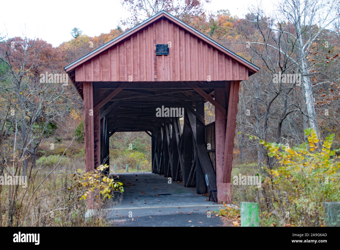 Covered Bridges of West Virginia Stock Photo Alamy