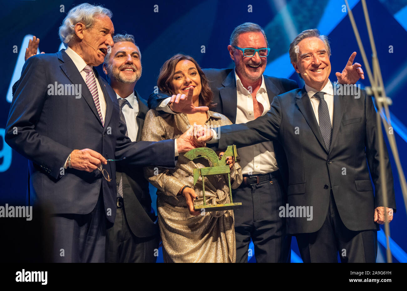 Barcelona España premios onda de radio Barcelona cadena ser 2019 Stock  Photo - Alamy