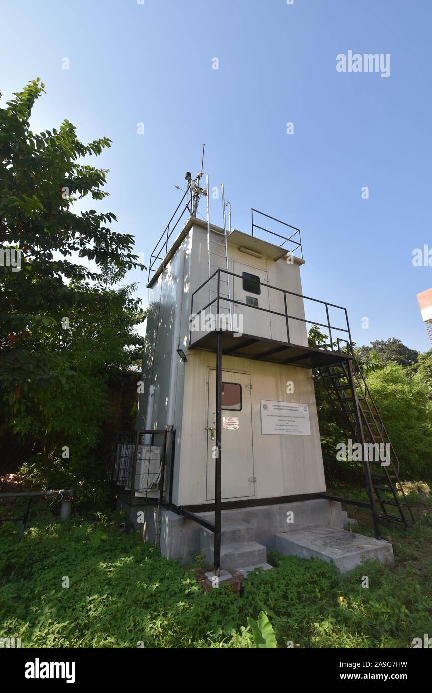 Continuous Ambient Air Quality Monitoring Station (CAAQMS) at the Birla Industrial
