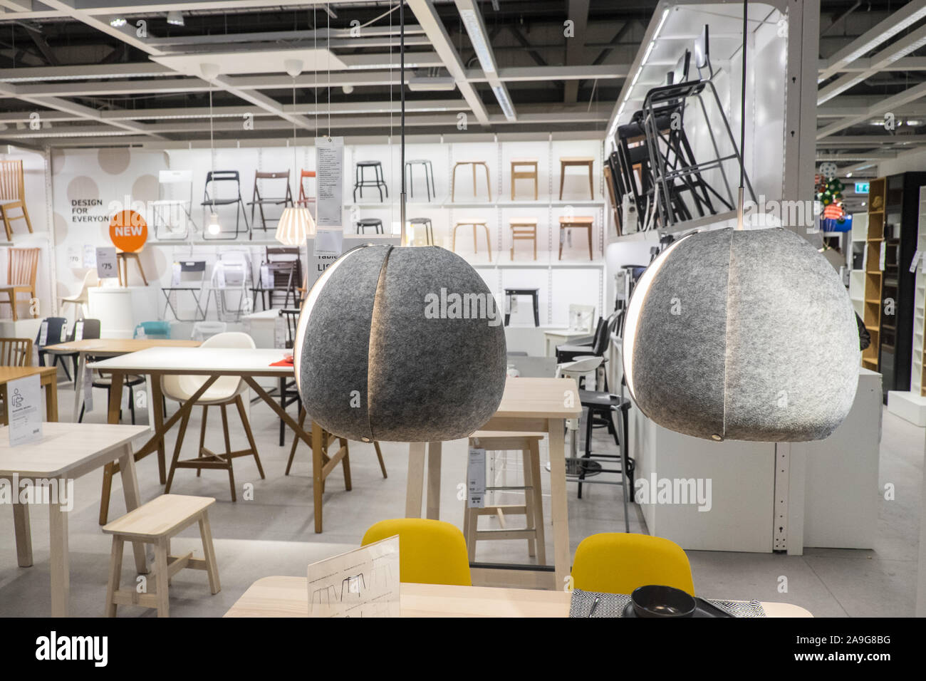Ikea warehouse customers hires stock photography and images Alamy