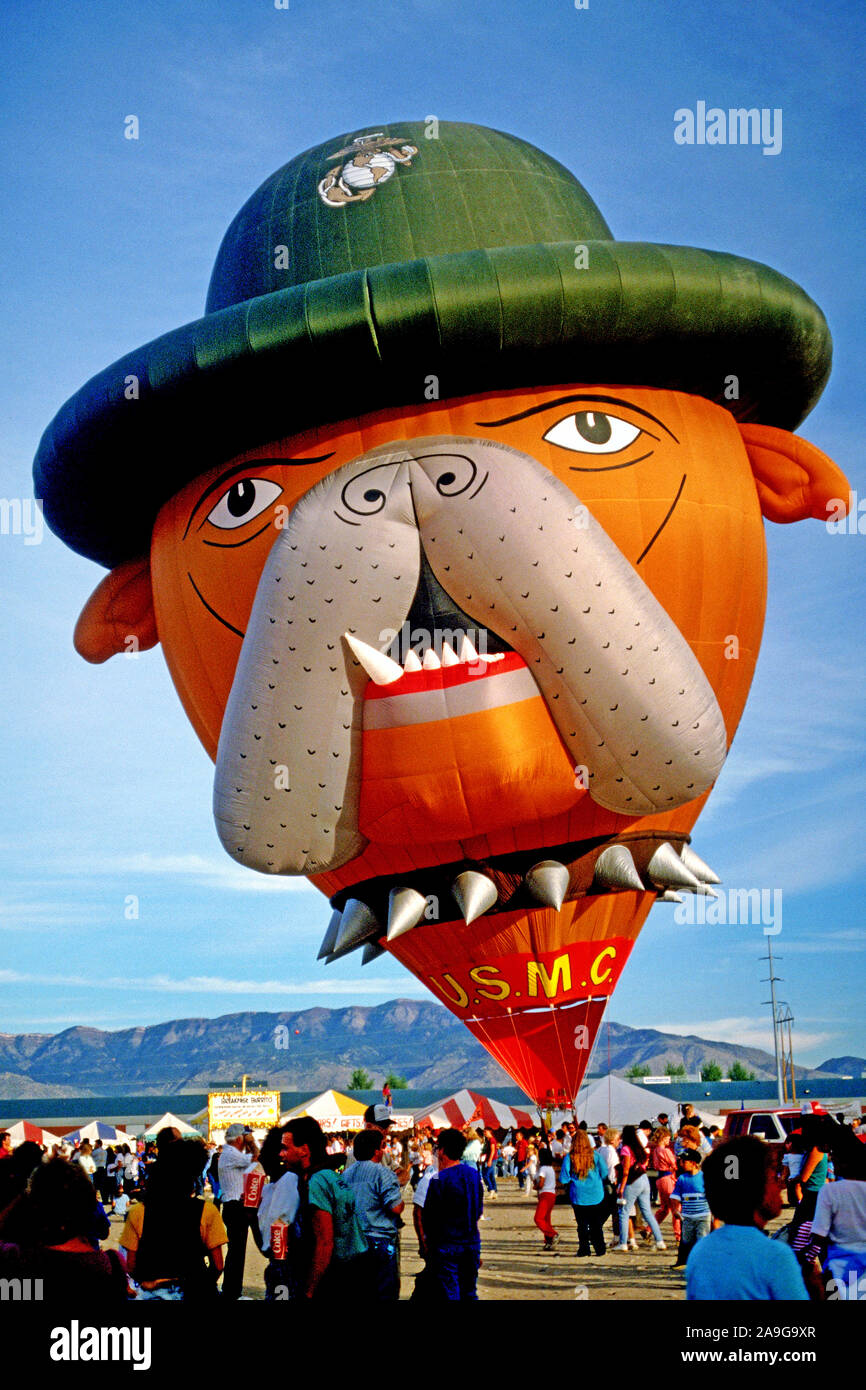 Hot Ballon Festival in Albuquerque 2012 Stock Photo