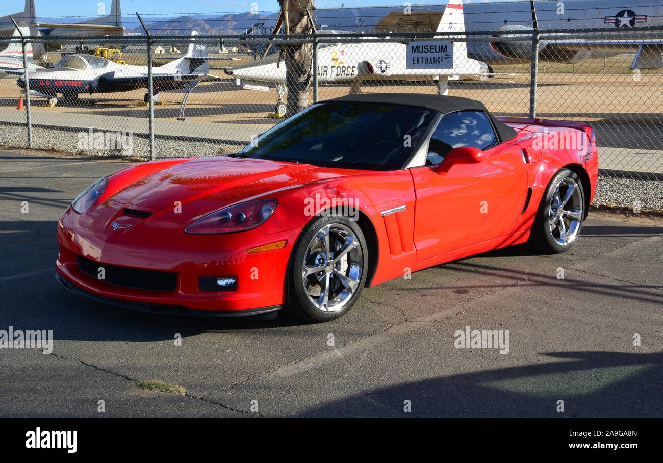 Corvette sports car Stock Photo Alamy