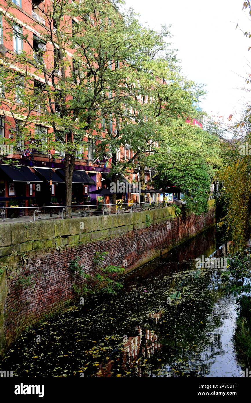 Rochdale Canal in Manchester Stock Photo