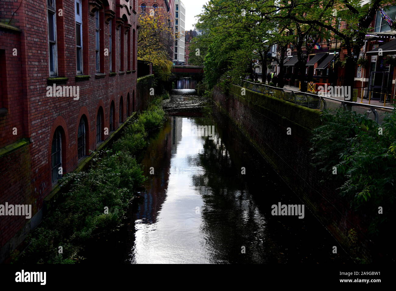 Rochdale Canal in Manchester Stock Photo