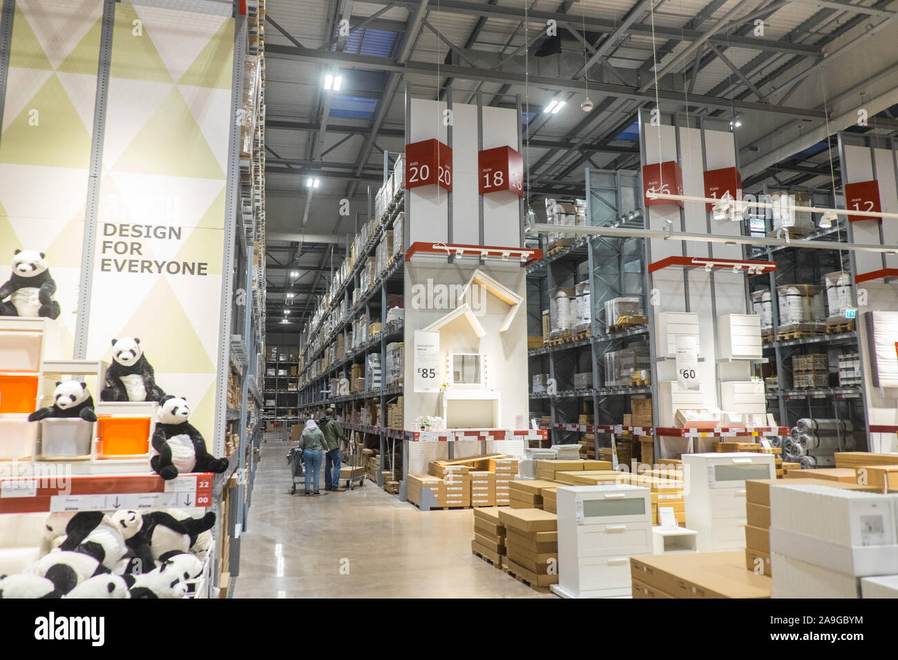 Huge Warehouse Mega Store Ikea Swedish Sweden Flatpack Furniture