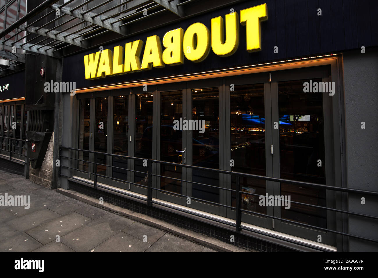 Walkabout Bar. Manchester Printworks. Stock Photo
