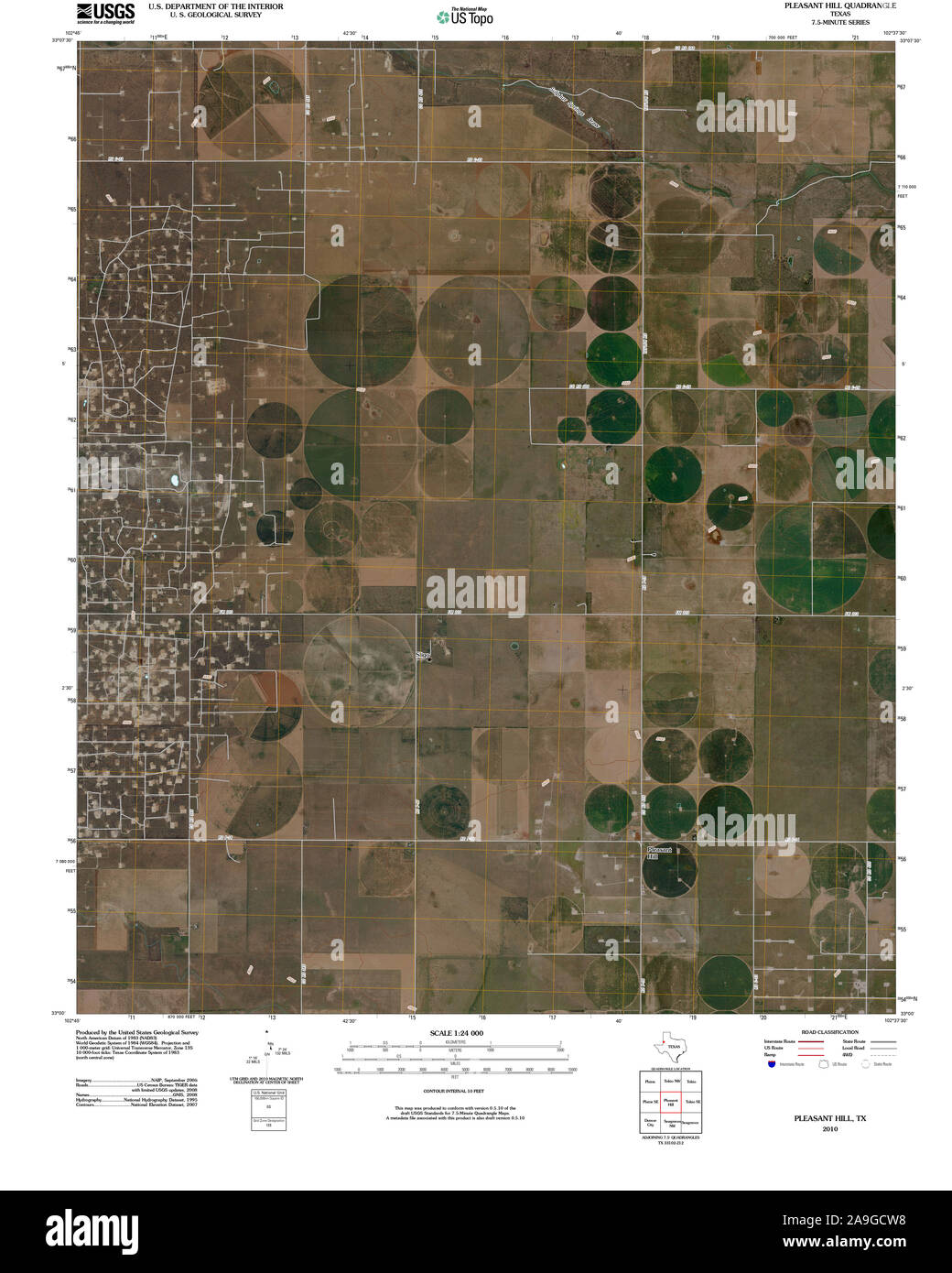 Map Of Pleasant Hill Hi Res Stock Photography And Images Alamy