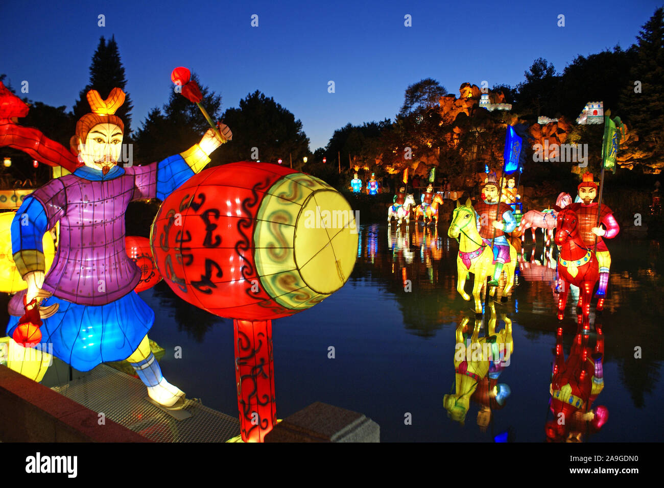 Montreal, Lichterfest, Chinesisches Laternenfest, Botanischer Garten