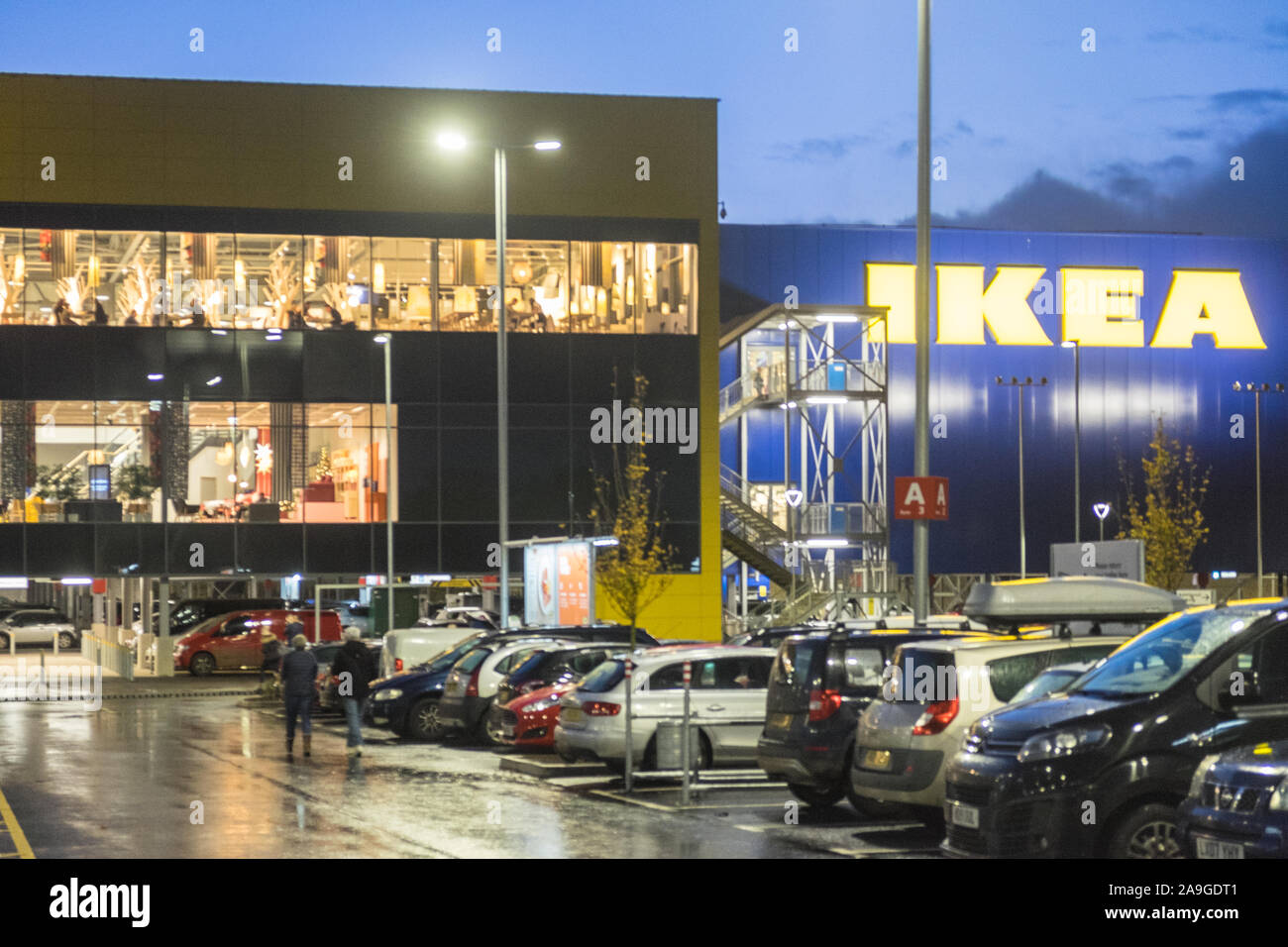 Ikea warehouse customers hires stock photography and images Alamy
