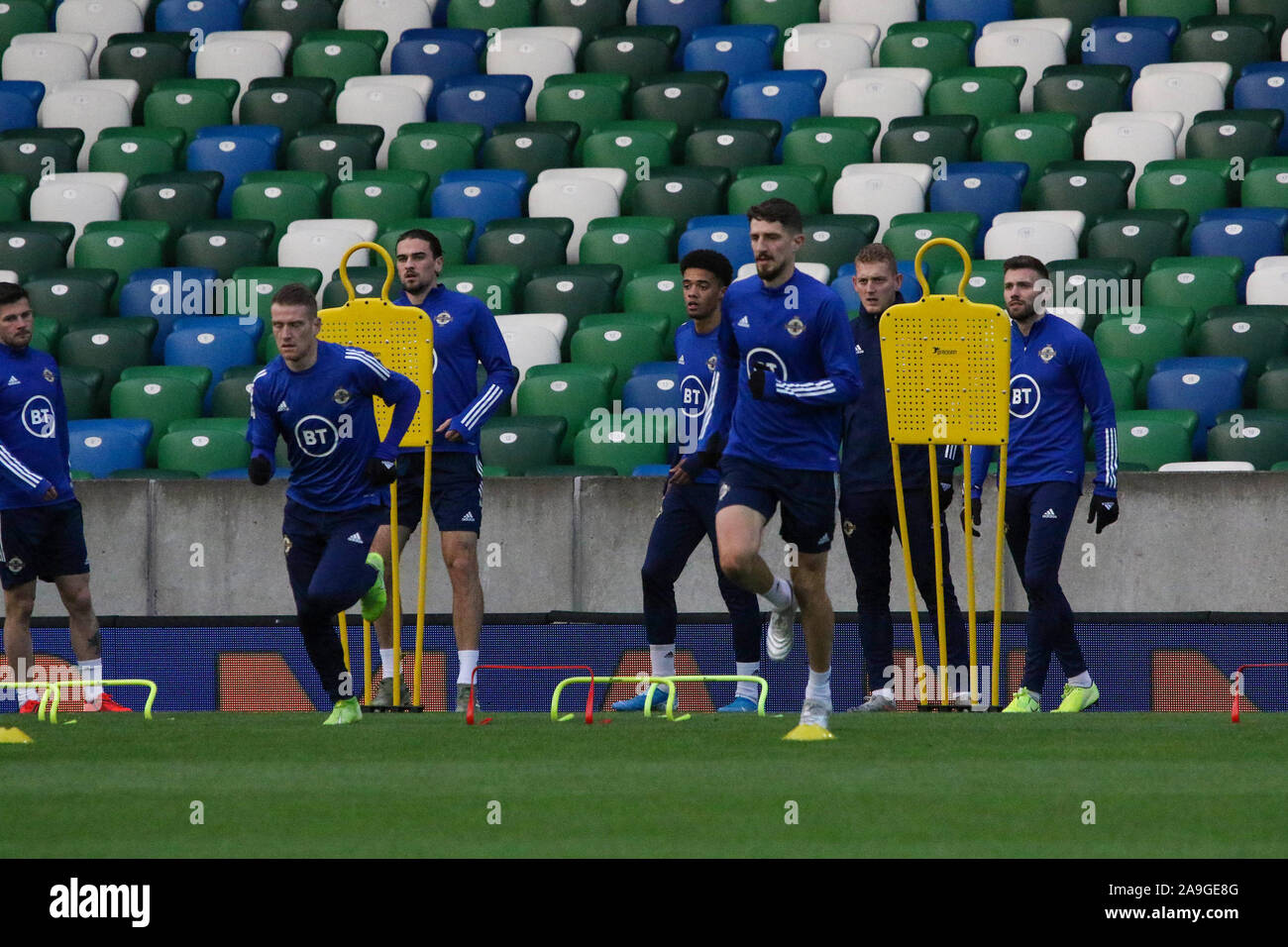 Windsor Park Belfast Northern Ireland Uk 15th Nov 19 Northern Ireland Training At The National Football Stadium This Afternoon Ahead Of Tomorrow Night S Crucial Uefa Euro Qualifier Against The Netherlands In Belfast Windsor Park Belfast Northern Ireland Uk 15th Nov 19 Northern Ireland Training At The National Football Stadium This Afternoon Ahead Of Tomorrow Night S Crucial Uefa Euro Qualifier Against The Netherlands In Belfast