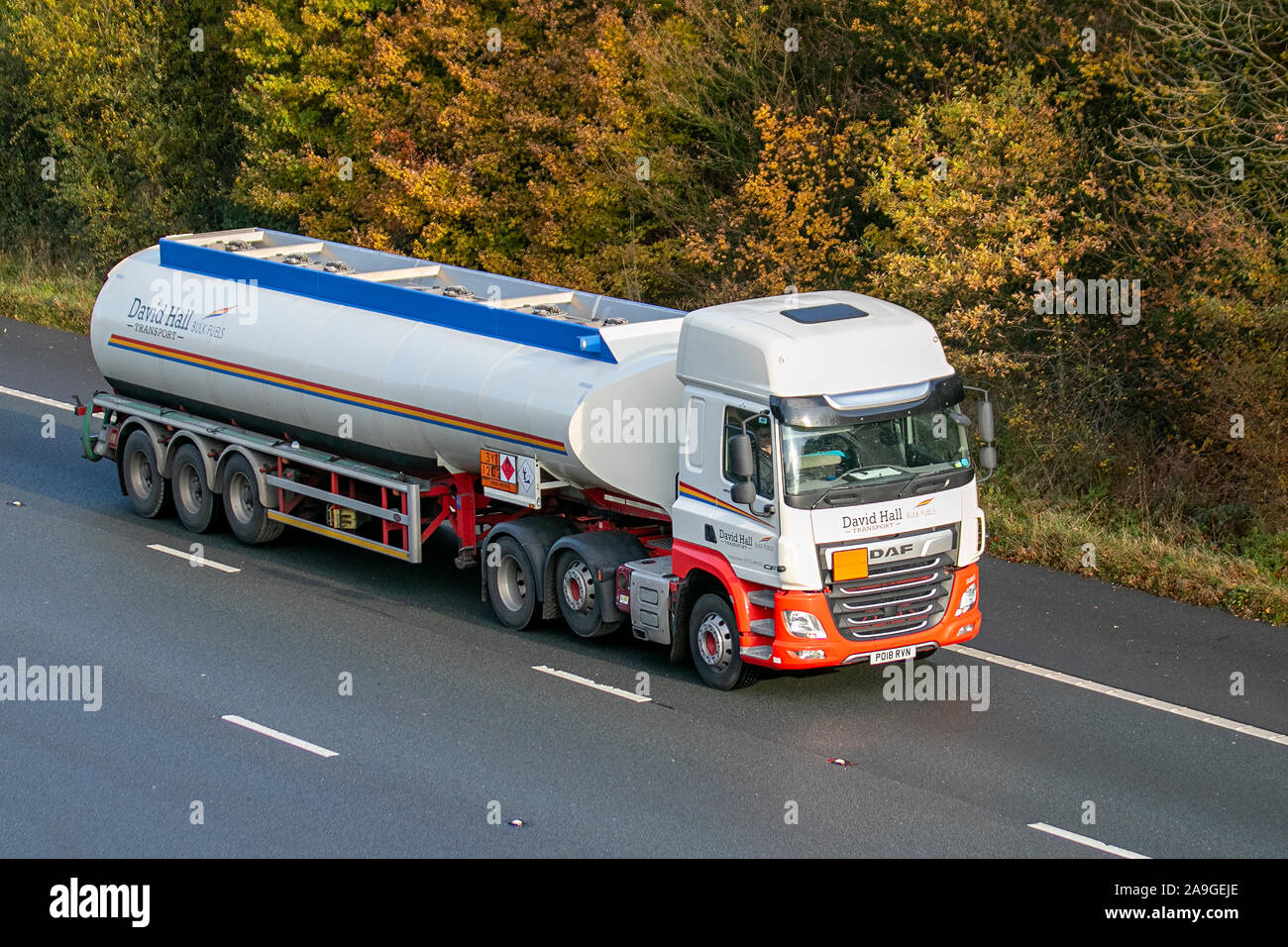 David Hall transport; Bulk Fuels Haulage delivery trucks, lorry