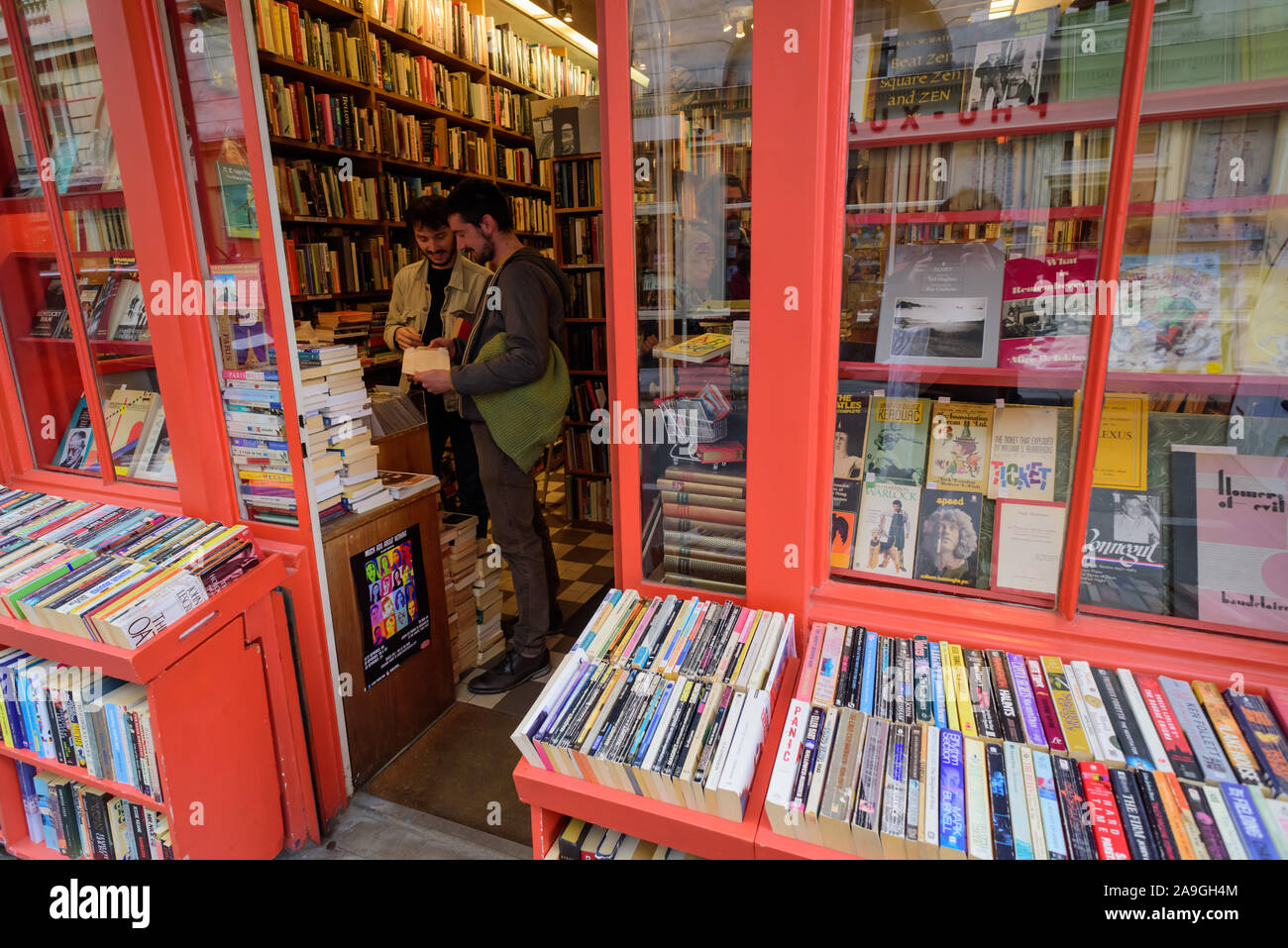 Paris, Quartier Saint Germain, Buchladen Paris, Quartier Saint