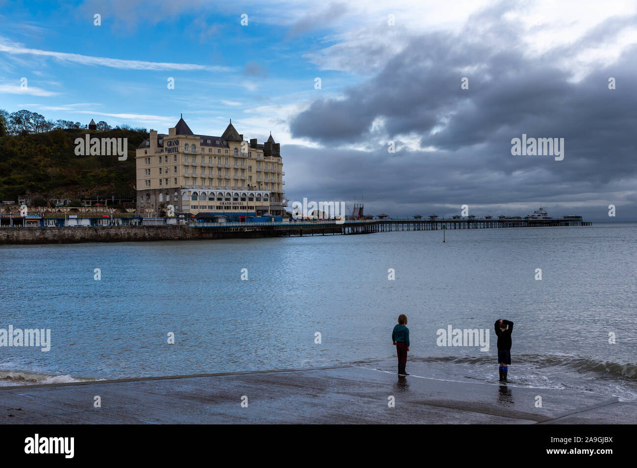 Llandudno Storm Weather High Resolution Stock Photography And Images Alamy
