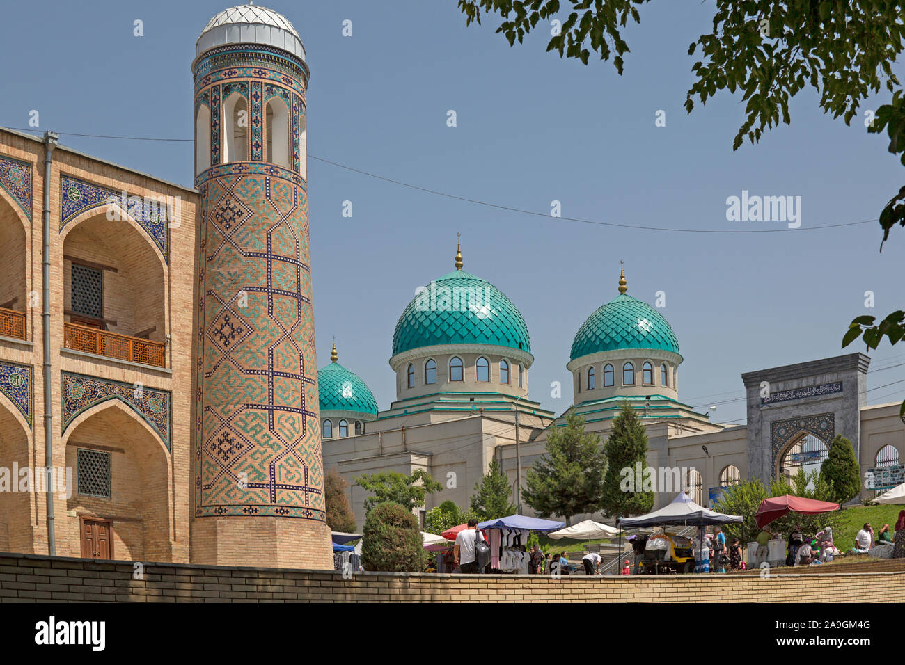 A View Across The Architecture And Buildings In The Centre Of Tashkent 