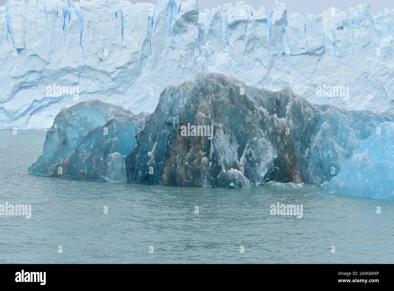 Glacier in Patagonia, Argentina Stock Photo
