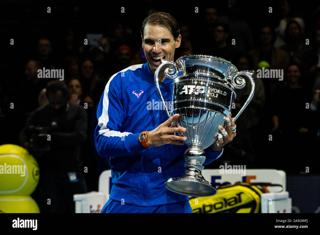2019 atp tour year end number one trophy hi-res stock photography and  images - Alamy
