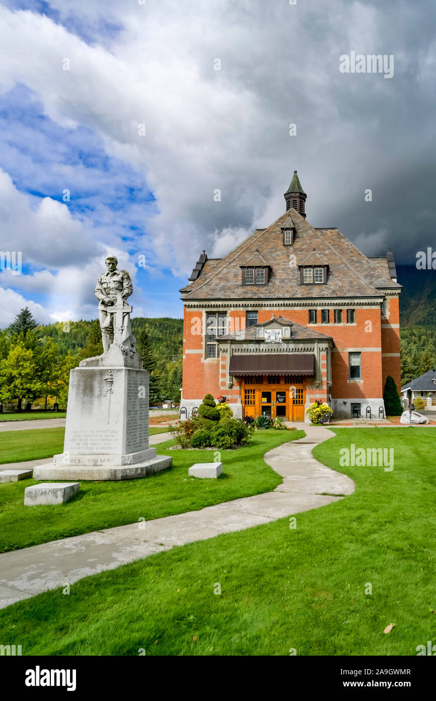 Fernie Courthouse, Fernie, British Columbia, Canada Stock Photo Alamy