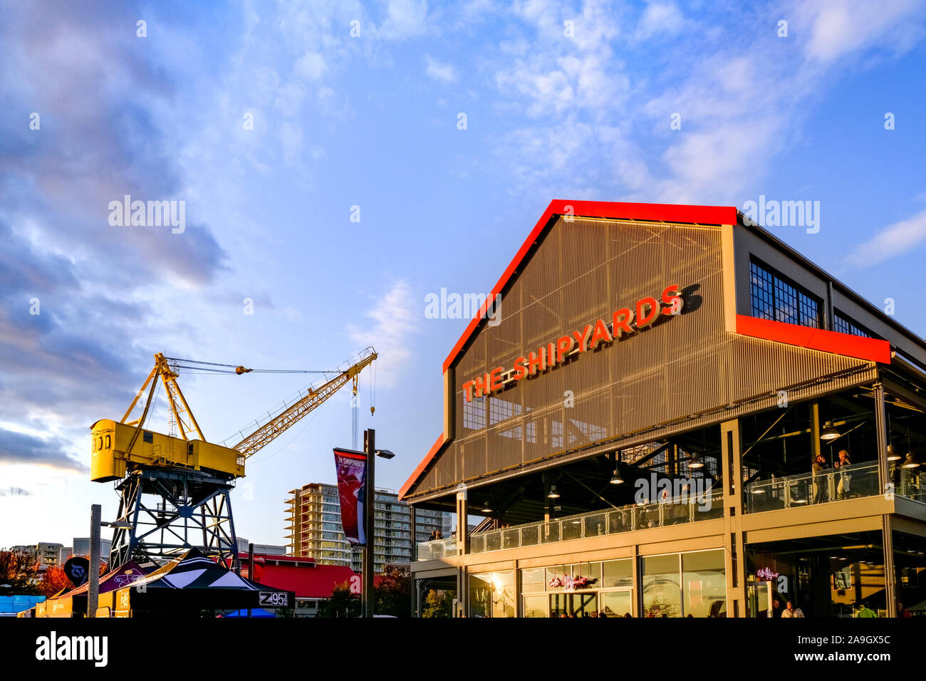 The Shipyards, Lower Lonsdale, North Vancouver, British Columbia