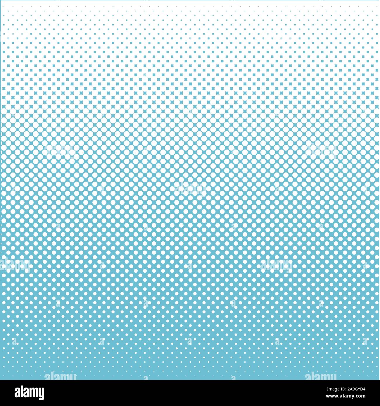 Halftone circle dots blue vector design background Stock Vector Image ...