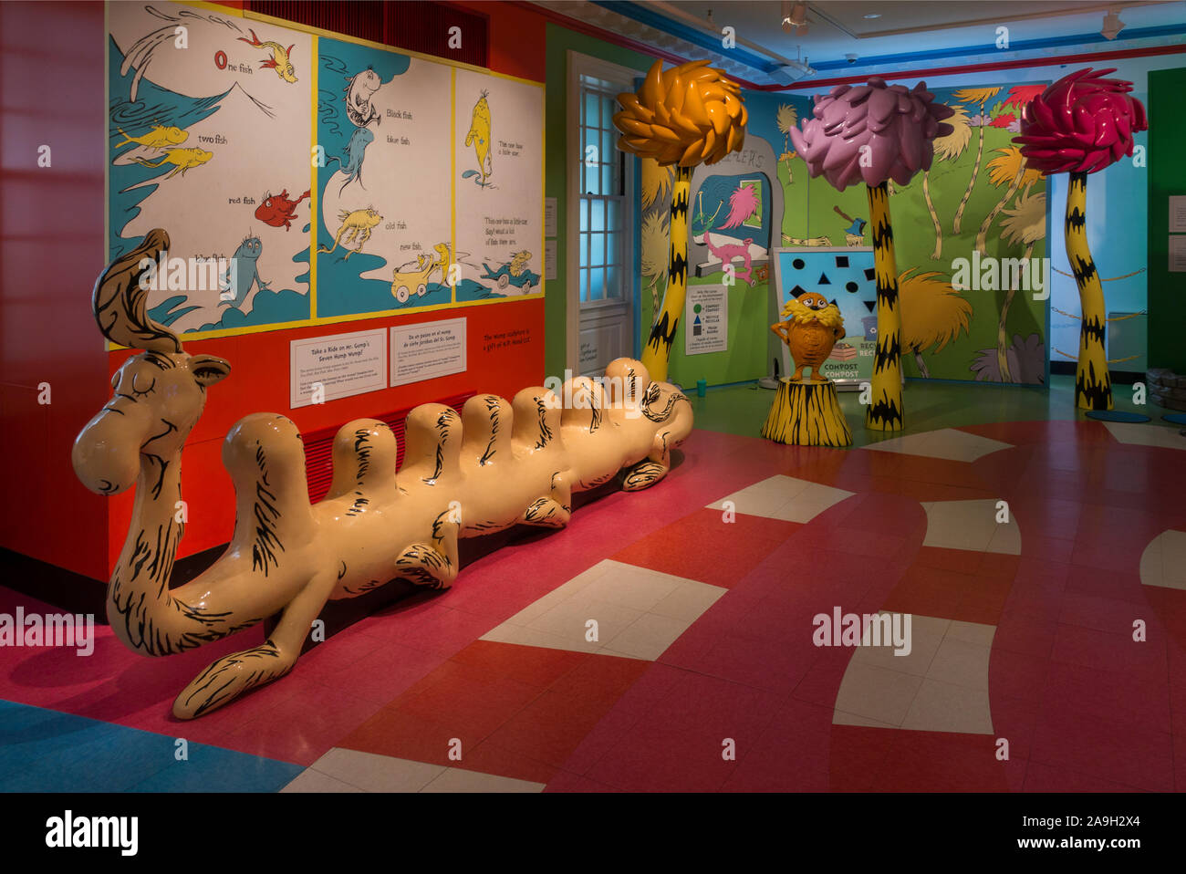 Amazing World of Dr. Seuss Museum Springfield MA Stock Photo Alamy