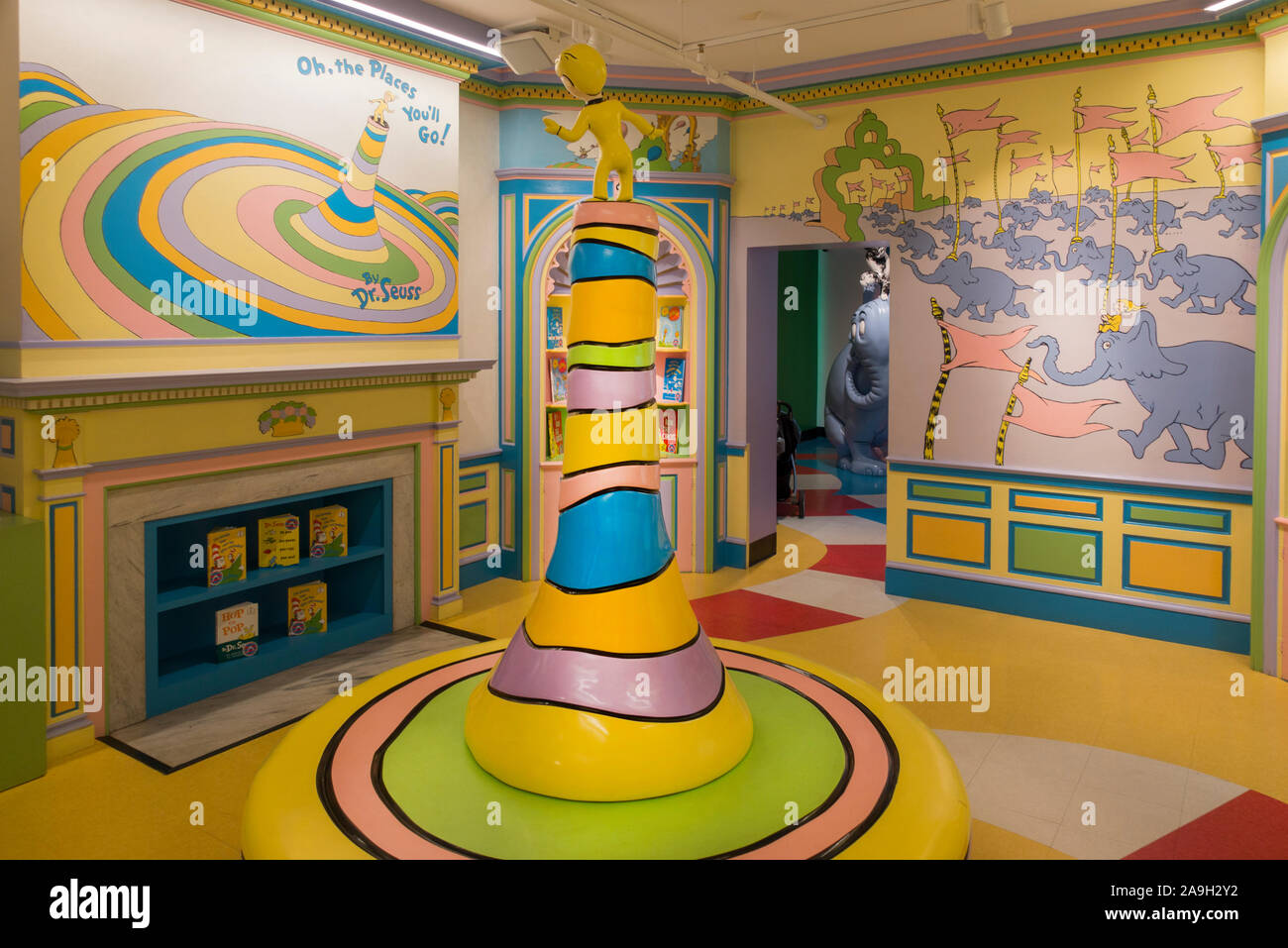 Amazing World of Dr. Seuss Museum Springfield MA Stock Photo