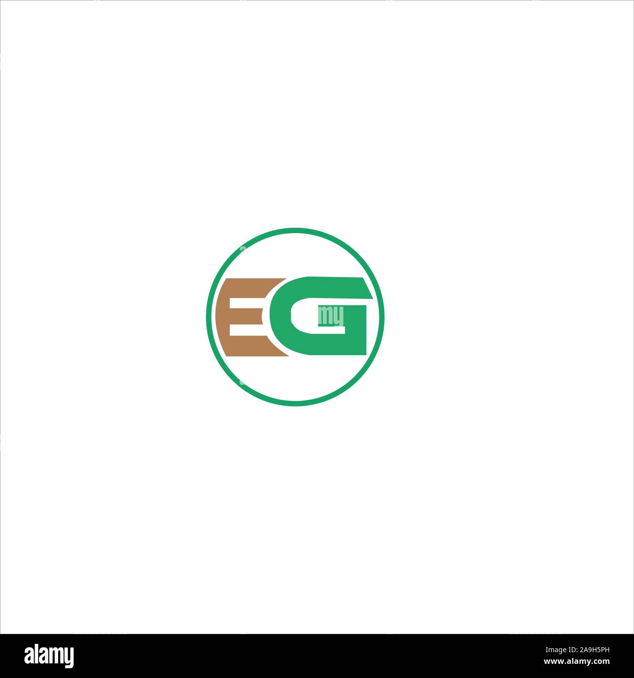 Letter eg or ge logo vector logo design Stock Vector Image & Art - Alamy
