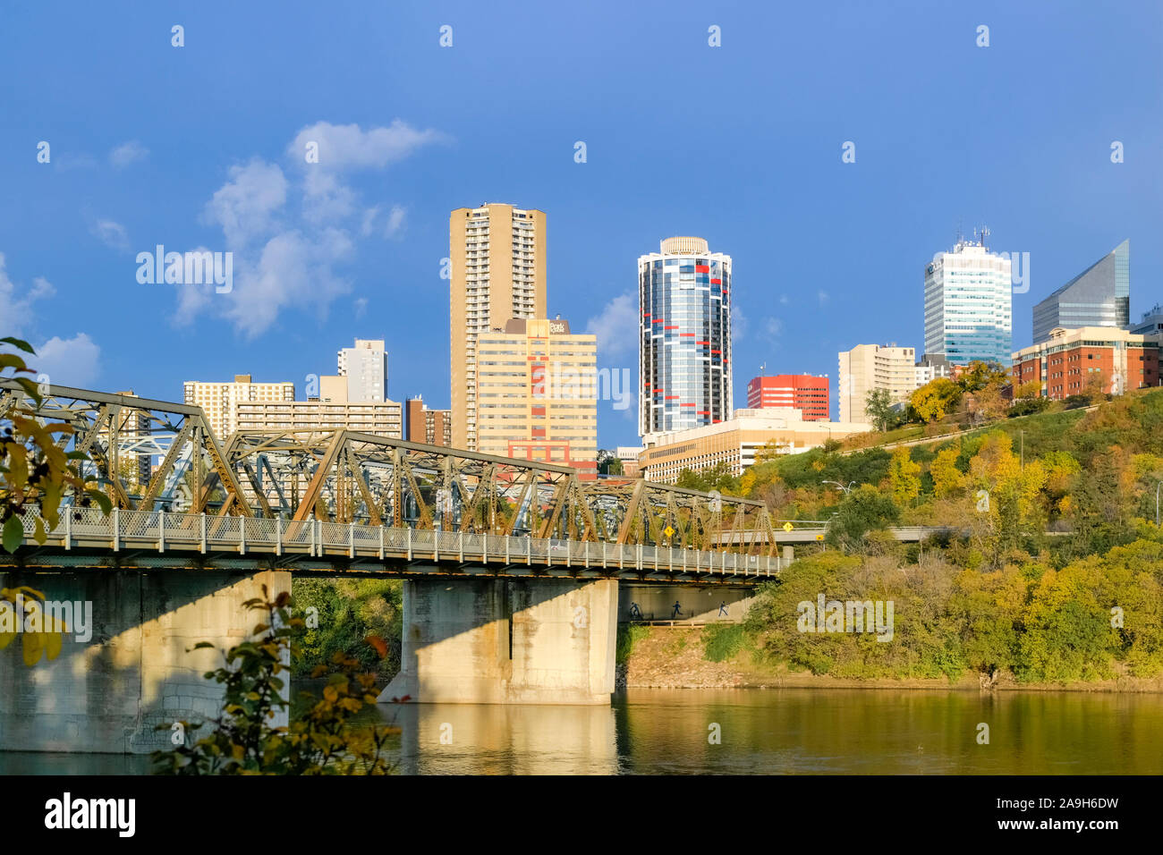 Low Level Bridge, Edmonton, Alberta, Canada Stock Photo Alamy