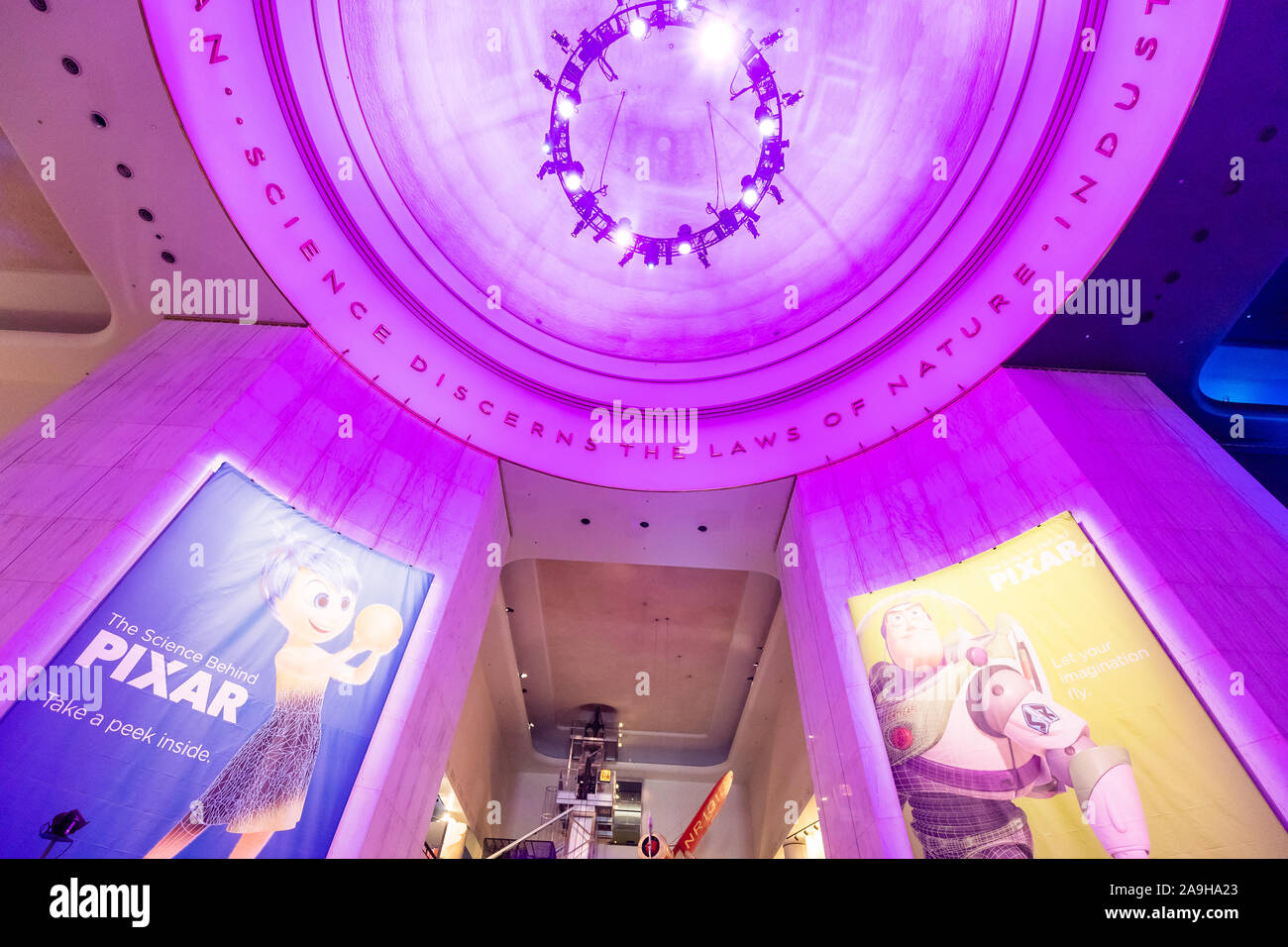 The Museum of Science & Industry was designed and built in 1893 for the World's Columbian