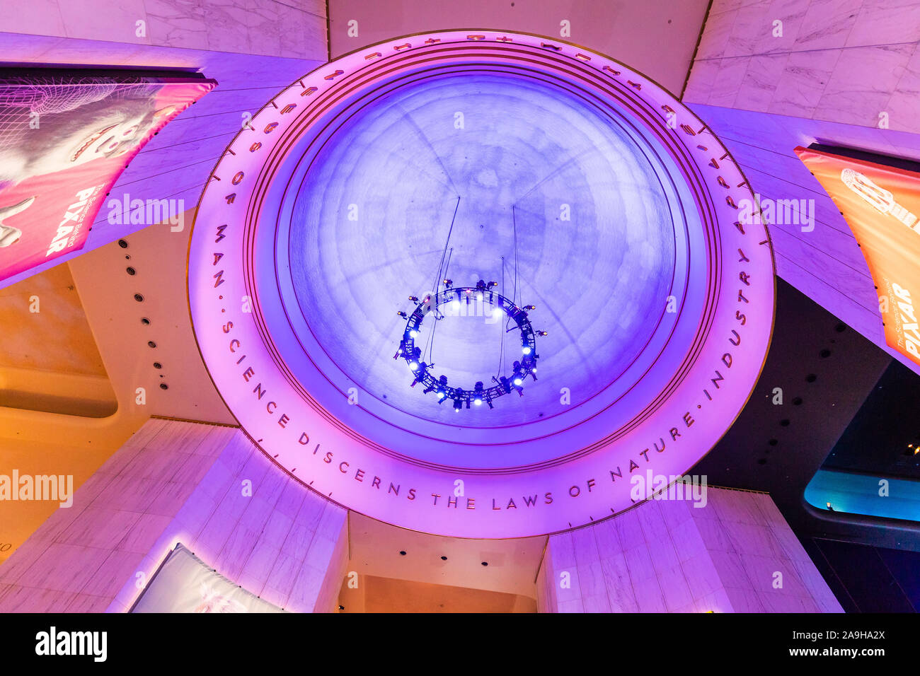 The Museum of Science & Industry was designed and built in 1893 for the World's Columbian