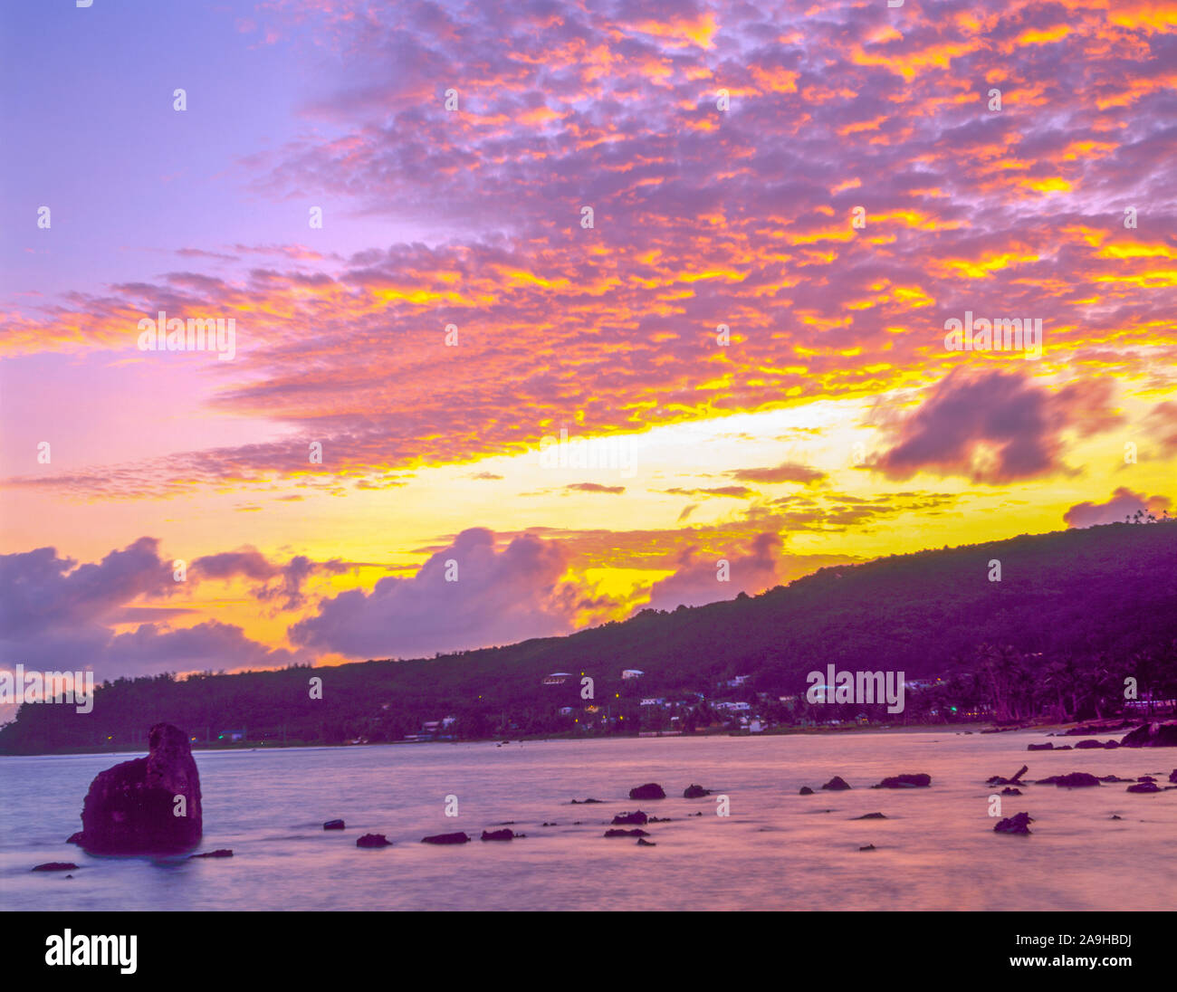 Sunrise on Guam, U.S. Territory of Guam, War in the Pacific National