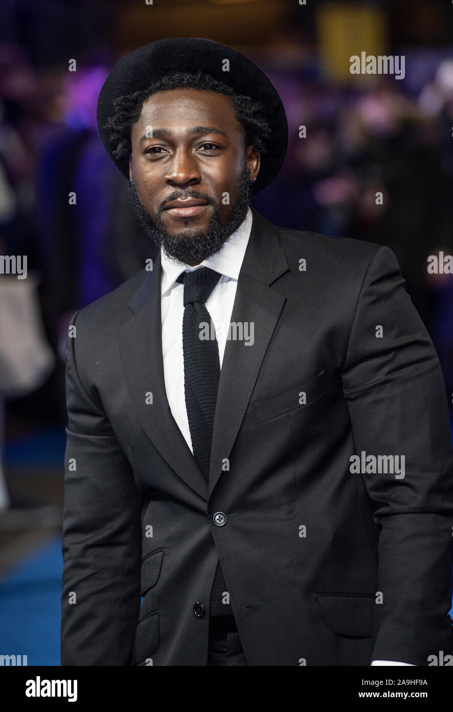 LONDON, ENGLAND - NOV 14: Eric Kofi Abrefa attends the World Premiere