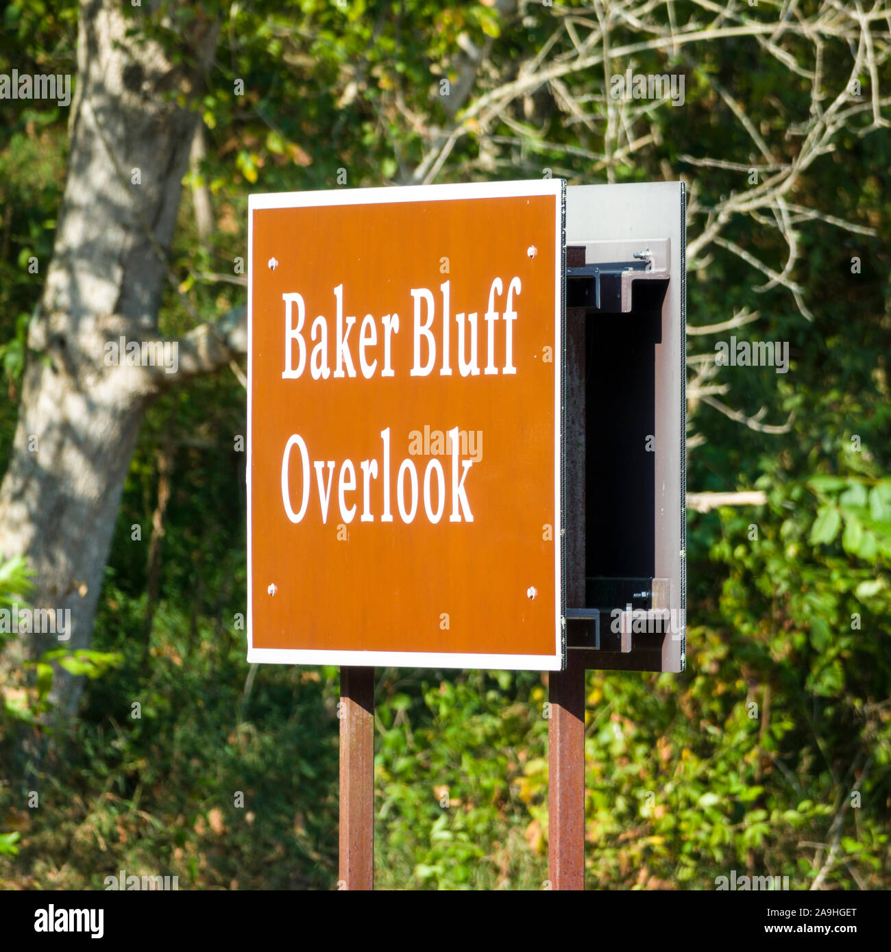Baker Bluff Overlook Natchez Trace Parkway Mississippi MS also known as