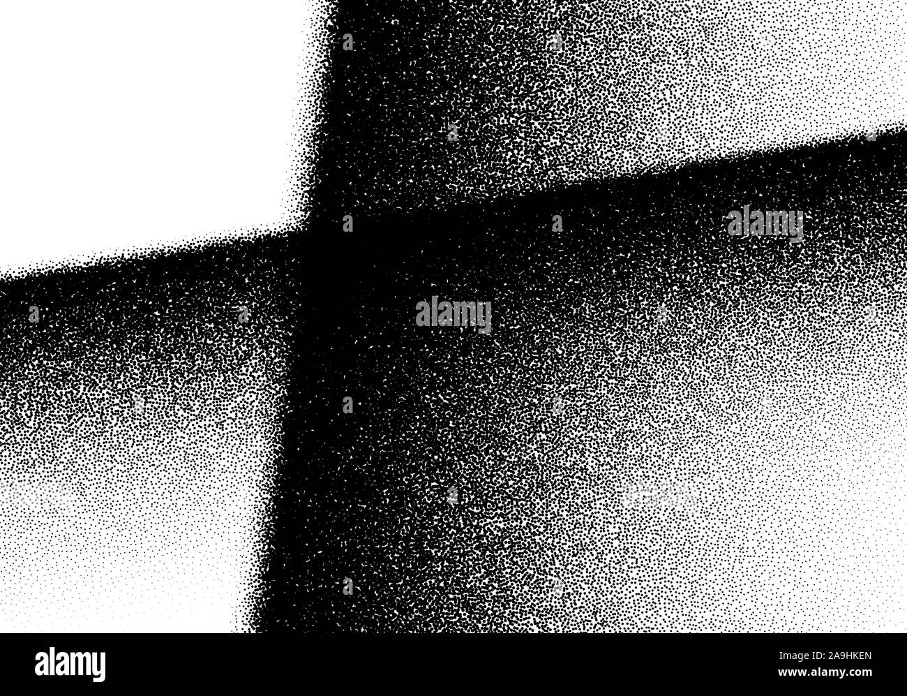Abstract background with layers of scattered dots Stock Vector