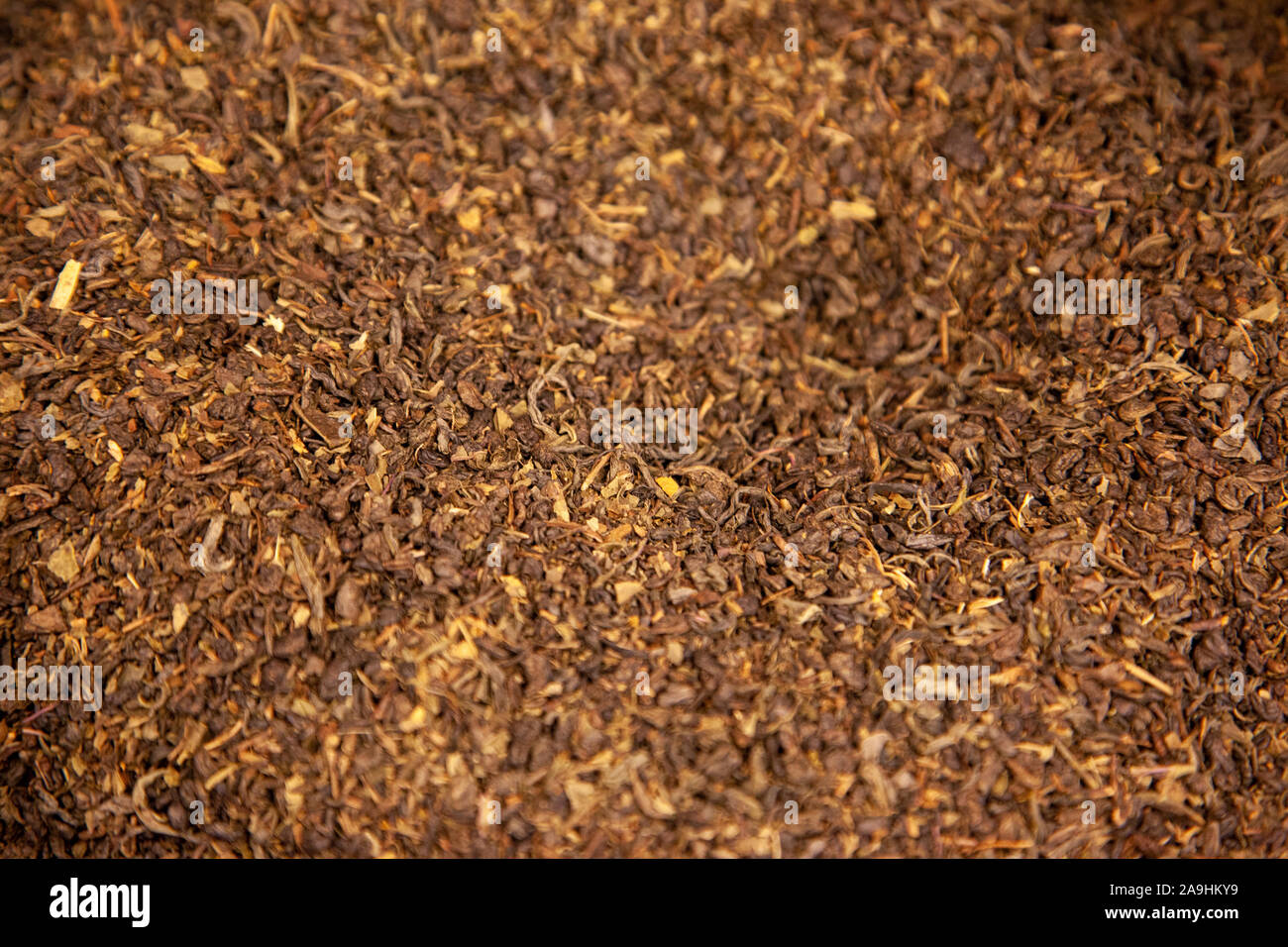 delicious aromatic tea in loose format Stock Photo