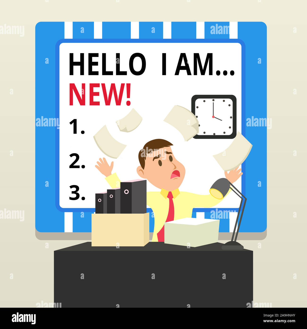 I AM A NEW EMPLOYEE visual data 4