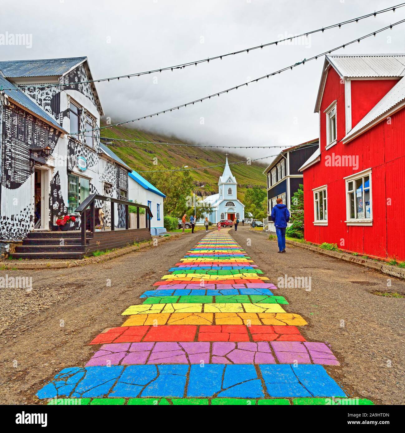 Seyoisfjorour iceland hi-res stock photography and images - Alamy