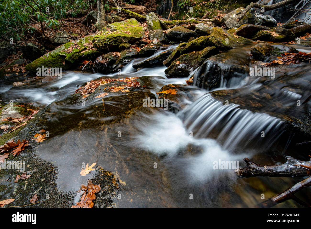 Upper Dill Falls on Tanasee Creek - Nantahala National Forest, Canada ...